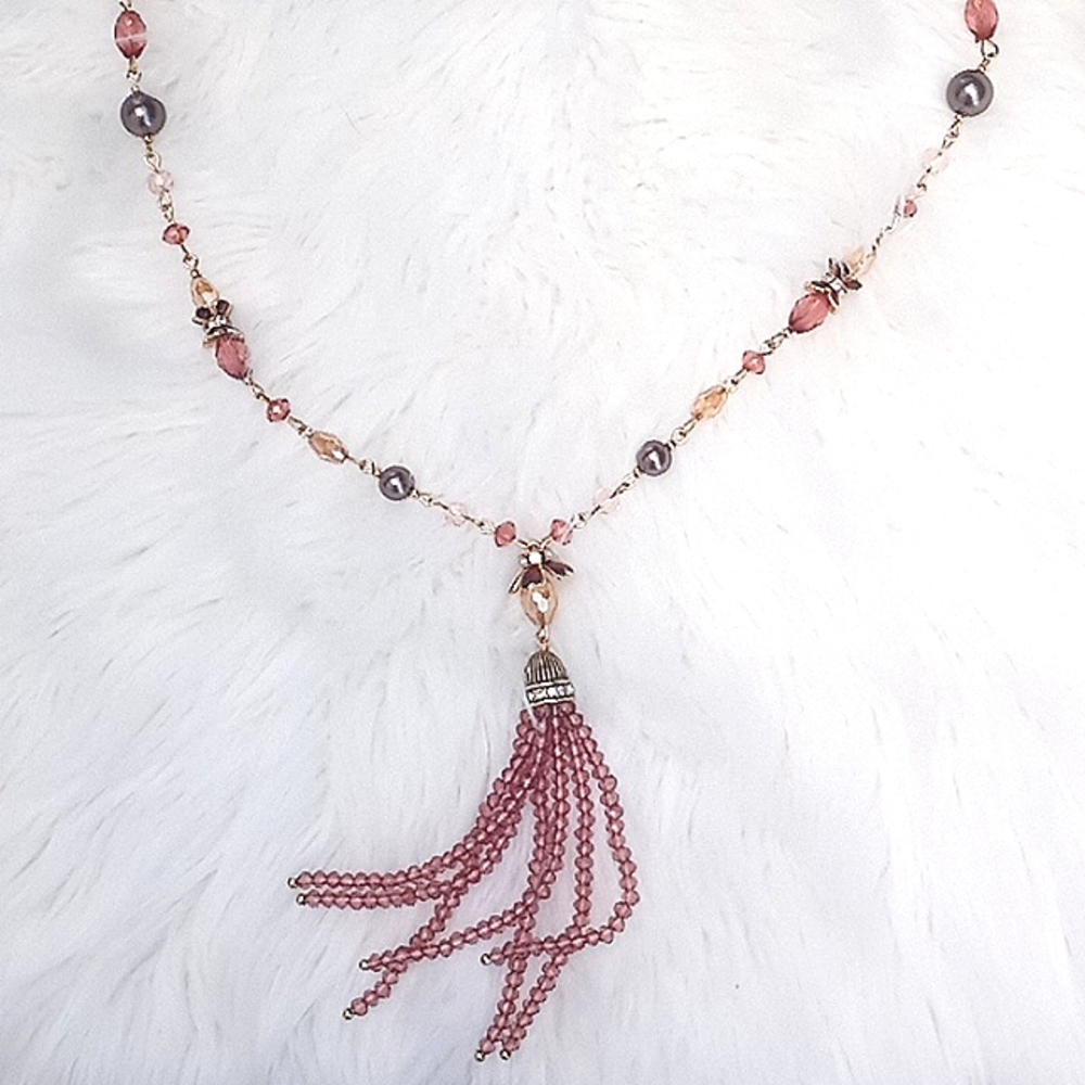 Boho Beaded Necklace